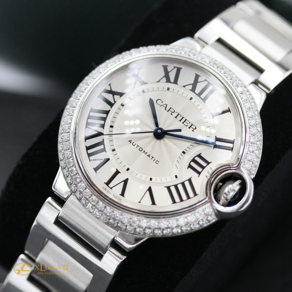 Đồng hồ Cartier niềng kim cương W6920046